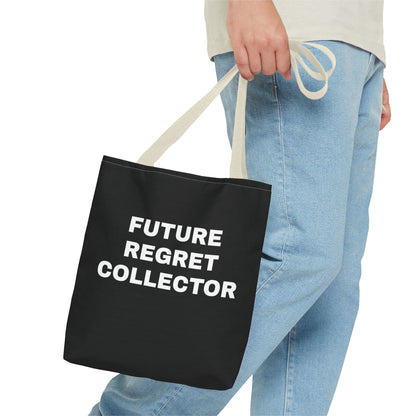 Funny Tattoo Tote Bag 'Future Regret Collector' - Gifts for Tattoo Lovers