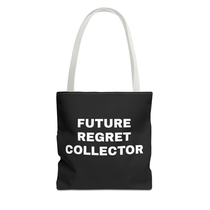 Funny Tattoo Tote Bag 'Future Regret Collector' - Gifts for Tattoo Lovers